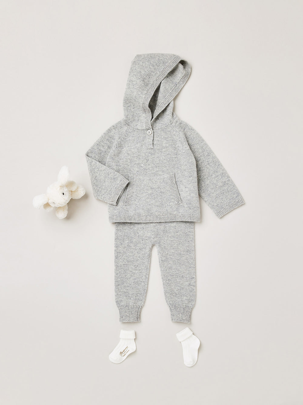 Babies' leggings Heathered gray